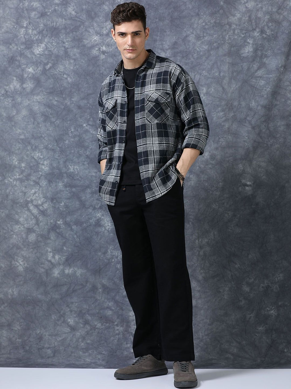 Roadster The Lifestyle Co Linen Relaxed-Fit Regular Trousers