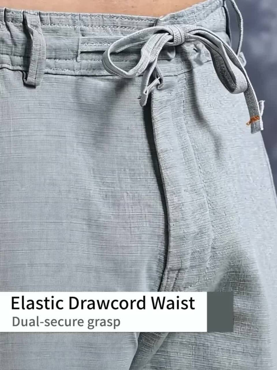 Roadster The Lifestyle Co Linen Relaxed-Fit Regular Trousers