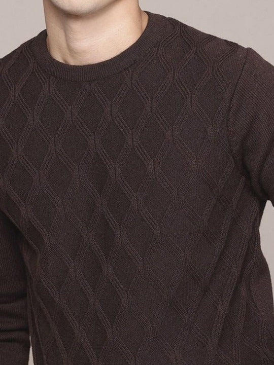 Roadster The Lifestyle Co Woven-Design Pullover