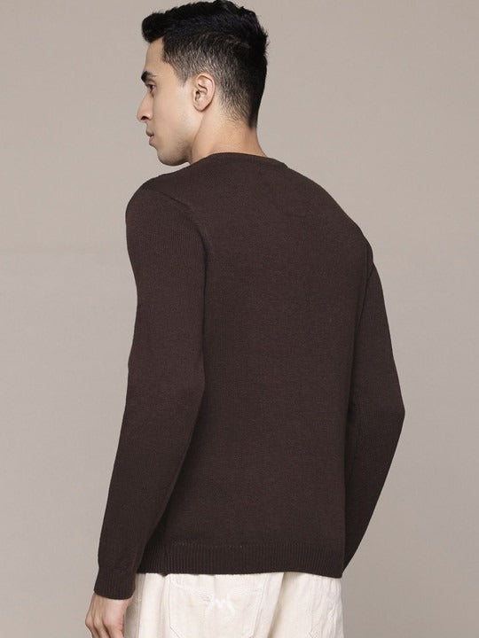 Roadster The Lifestyle Co Woven-Design Pullover